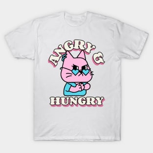 Angry and Hungry Cat T-Shirt